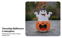 Giant Inflatable Spirit with Witch Hat