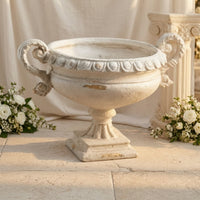 Urn Planter with Pedestal Rustic Urn Planter Classic for Entryway