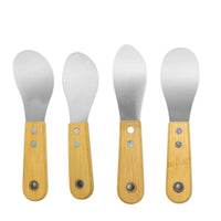 4 Pieces Glue with Teardrop Blade Stainless Steel Sealant Remover