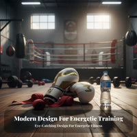 2 Pieces Boxing Gloves Hook-and-Loop Closure Muay Thai Training Gloves Wrist Support Fighting Sports Gear for Women, Beginners