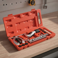 10 Pieces Copper tube Flaring Tool Set Manual Tube Flaring Kit with Cutter Versatile Hand Tools for Plumbers, Amateur Handymen