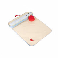 Dog Sleeping Cushion Breathable Pet Sleeping Mat Dampness-Resistant Cooling Pet Pad for Small Dogs, Young Dogs