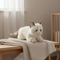 Realistic Feline Stuffed Animal Decorative Realistic Feline Plush Comforting