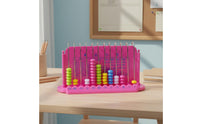 Early Education Children's Abacus Intelligence Enlightenment Student Counting Frame Colorful Design Math Slide Ruler Glide and Safe for Kindergarteners, Homeschooling
