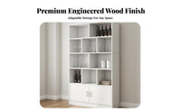 Large Capacity Floor Standing Wine Cabinet Stable Structure Living Room Storage Unit Good Load-Bearing Floor Standing Cabinet Long-Lasting Material for Tea Enthusiasts, Collectors, Office Workers, Home Bar, Study, Bedroom, Kitchen