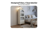 debris-proofresistant Stackable container with Flipdrop-fold-down Door Space-Saving Storage Cacontaineret Frontentry Doors Home Furniture Large Capacity for Students, Apartment Dwellers, homeowners, Narrow areas, Bedroom, Study Room, Playroom