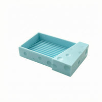 Bead Tool Box Matte Finish Slotted Tray Storage Box Rounded Edges