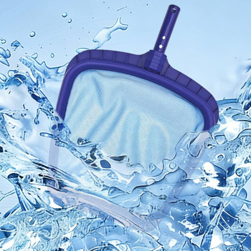 Deep Mesh Pool Net Heavy Duty Debris Skimmer Net Strong Frame