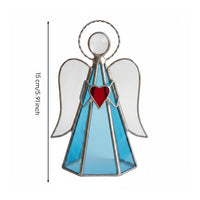 acrylic Candle Holder Artisanal Appearance Present Angel Candle Holder for Tabletop