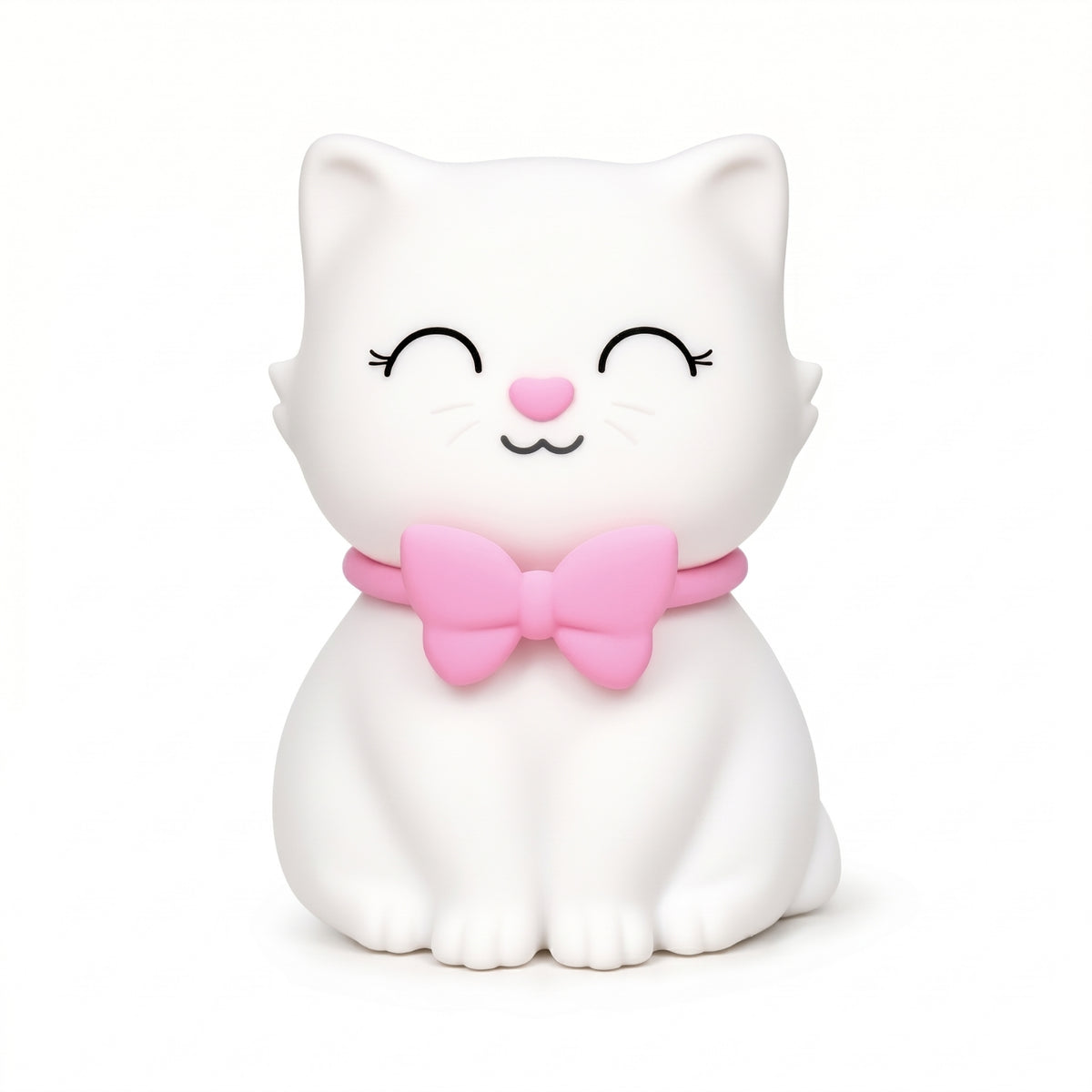 Bedside Silicone Cat Night Light Lighting Timer