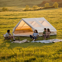 Inflatable Tent Waterproof Cabin Tent Oxford Material for Campers, Families, Camping, Weekend Getaways