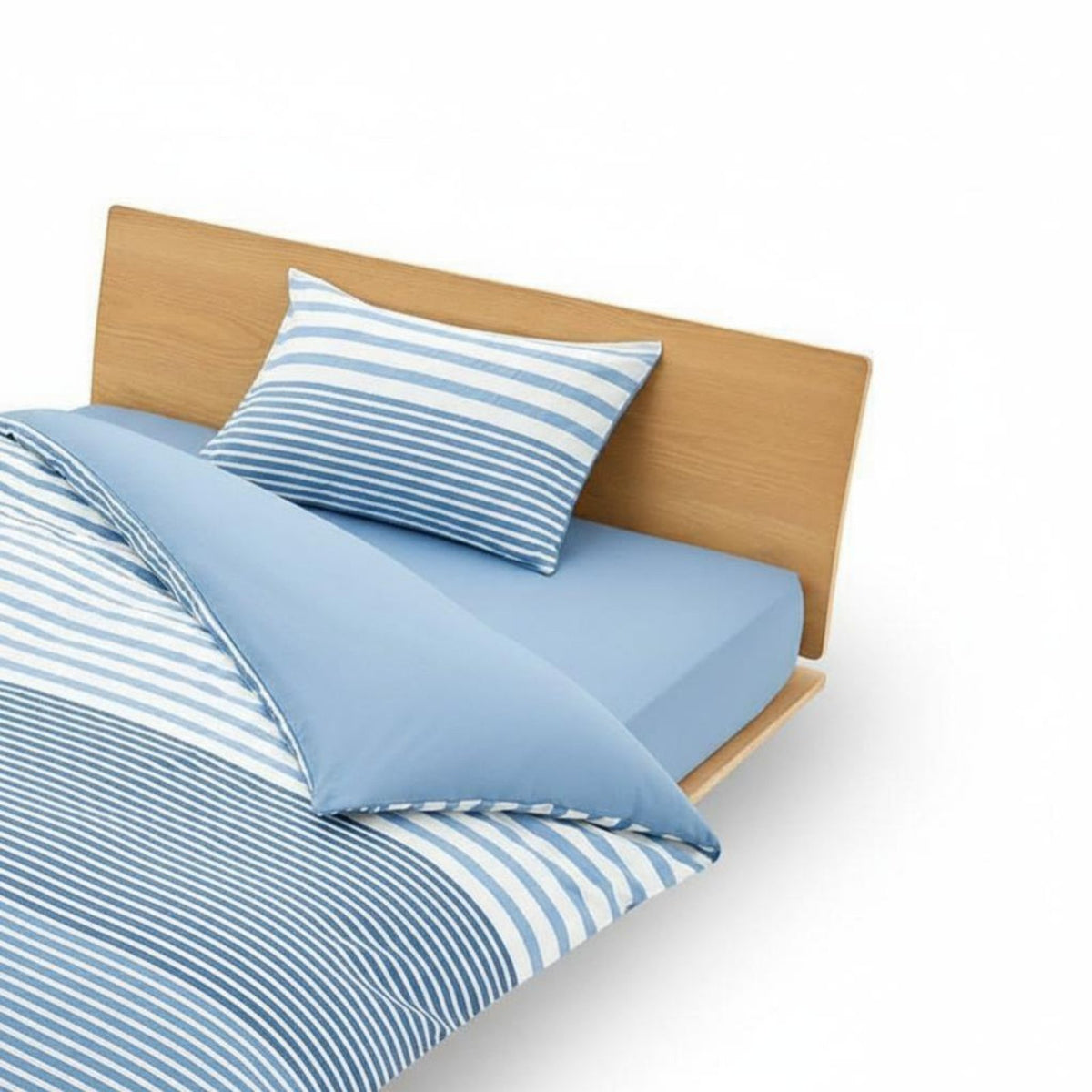 Plaid Bedclothes Ensemble Easy Care Plaid Duvet Cover Set Year-Round for Renters
