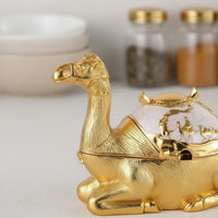 Decorative Sugar Jar with Spoon Embossed Design Seasoning Pot Long-Lasting