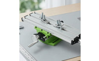 Compact Cross Slide Worktable with Handwheels Precision Milling and Drilling Table Accurate Mini Milling Table Multifunctional for Machinists