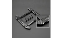 Aluminum Alloy RC Foot Pedals with Screws Upgrade RC Side Pedals with Hardware Metal Parts Upgraded for Hobbyists, Custom Builds