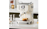 Semi-Automatic Espresso Machine 1.5L Espresso Machine with Steam Milk Frother 850W Coffee Maker for Home Baristas, Office Breakroom