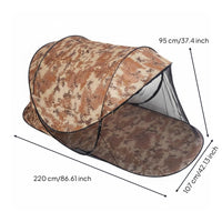 Camping Screen Tent Arched Frame Foldable Tent Sunshade for Sun Protection