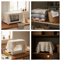 Dust Cover Cloth for Coffee Makers, Printers, and Rice Cookers, Multi-purpose Appliance Cover