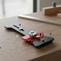 Track Saw Angle Fence Aluminum Alloy Carpentry Tool CNC Machined for Woodworkers