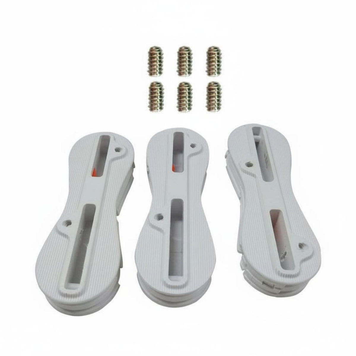 3 Pieces 8-Shaped Fin Slot Fin Plug Easy Installation Fusion Fins Plug Set Impact Resistant Tail Fins Slot for DIY Builders