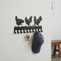 Decorative Keychain Holder Sturdy Decorative Avian Coat Hangers Sturdy Duty