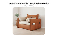 double-purposeUse Fold-extendable Sofa Bed Nordic Design Fold-extendable Sofa Mattress Multi-Functional transformable Couch Space-Saving for Apartment Dwellers, Homeowners, Students, Living Room, Small Spaces, Bedroom, Home Office