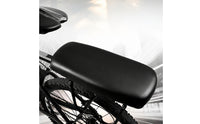 Easy to Install Passenger Seat with Mounting Base Sturdy Cycle Rear Seat Cushion Sturdy Bike Rear Rack Pad Soft for Passengers