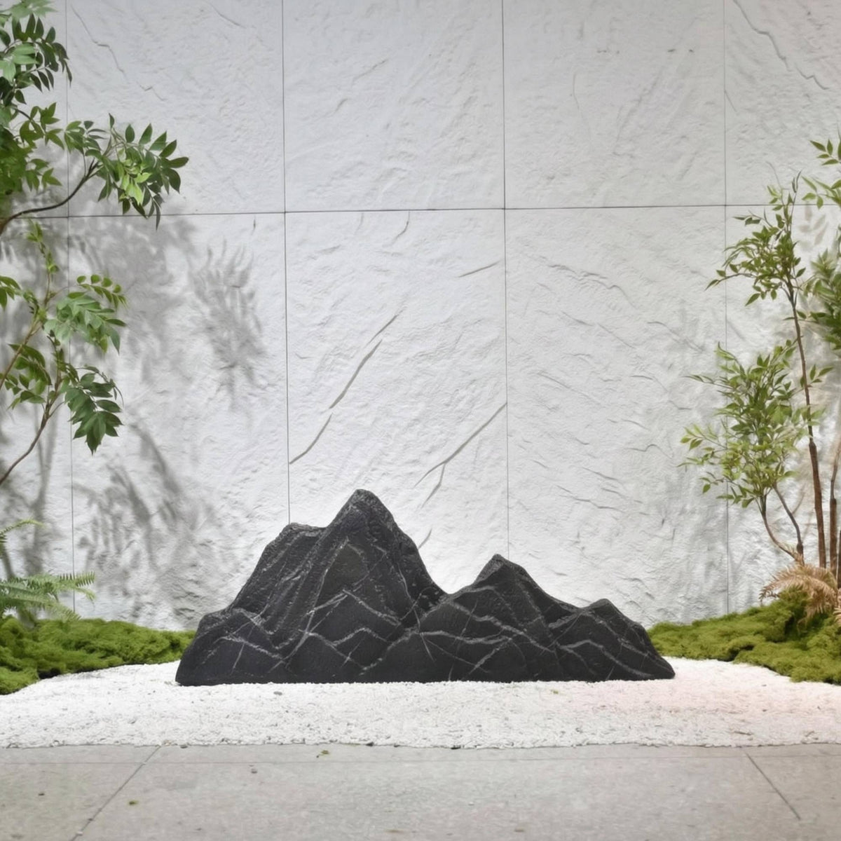 Mountain Crest Ornament Landscape Styling Artificial Rock Decor Rock Mountain Decoration Rugged Surface Standalone Accent
