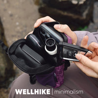 WELLHIKE Nylon Shoulder Strap Phone Pouch for Outdoor Activities