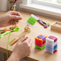 Manual Yarn Ball Winder for Cross Stitch Thread and Wool