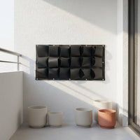 Wall-Mounted Plant Bag Pocketed Home Decor Stitched