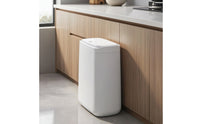 Slim Trash Bin with Lid Platzsparend Narrow Wastebasket with Lid Kompakt