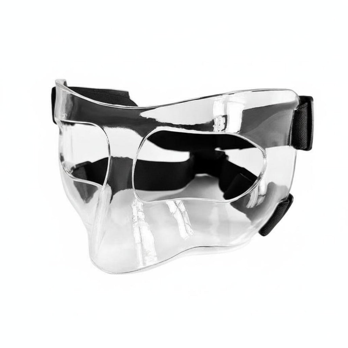 Scratch-Resistant Basketball Safety Face Mask Anti-Glare Basketball Face Mask Odorless for Adults, Football