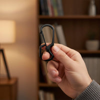 Keychain Bottle Opener Multi Tool Bottle Opener Keychain Heavy Duty Stainless Steel Carabiner for Travel