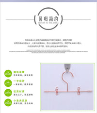 热销新品 棉花娃娃bjd娃娃用金属娃衣裤袜夹小衣架娃衣收纳多用途