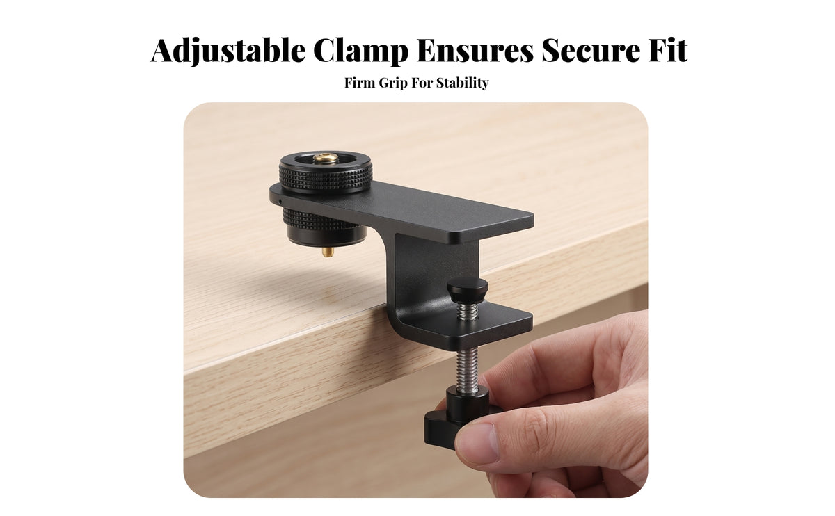 Heavy-Duty Table-Edge Extension Clamp