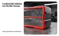 Multi-Compartment Parts Organizer Wall-Mountable Multi-Drawer Chest