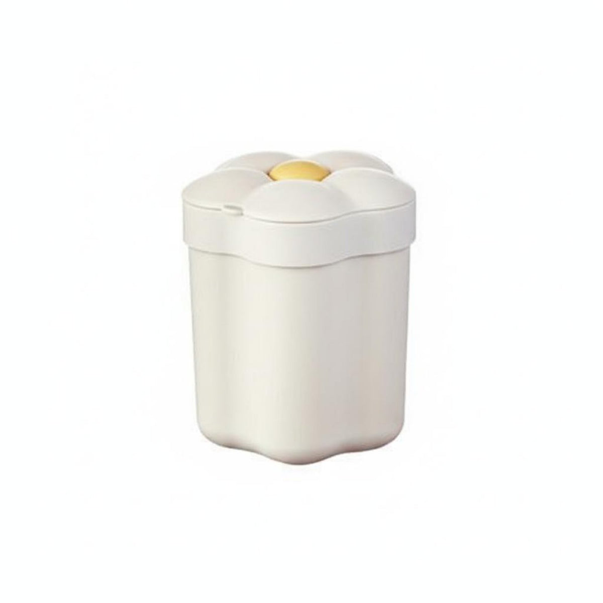 Mini Desktop Trash Can Easy to Clean Small Trash Can with Lid Multipurpose Cute Wastebasket with Lid for Bedroom