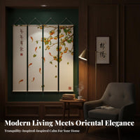 Serene Art Hanging Banner Traditional Chinese Aesthetic scroll Shade Artistic Print