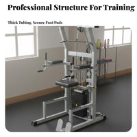 Home Gym Workout Station Multi-Function Assisted Pull-up Machine Stable & Secure Pull-up and Station for Adults, Women, Indoor, Calisthenics, Garage