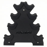 Four-Tier Dumbbell Rack-Saving Dumbbell Rack with Cradle Slots Compact Stand for Home Gym Owners, Fitness Enthusiasts, Workout Room