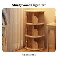 Desktop desktop organizer Large Capacity revolving Desktop Book holder Easy Assembly