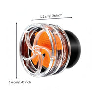 Rotating Water Outlet Fan Nozzle Elbow Connector Water Circulation Nozzle Transparent Pet Supply