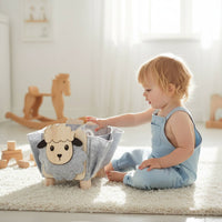 Textile Storage Basket Creature Design Cartoon Storage Container Lightweight