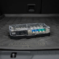 Car Audio Fuse Distribution Block 12V-48V Compatible Multi-Way Power Distribution Box for DIYers