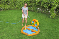 Bestway Inflatable Bee Volleyball Pool - Outdoor Home Kids Inflatable Ball Pool
