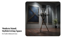 Stable and Long-Lasting Solid Wood Speaker Base Anti-Vibration Floor Speaker Stand Shock Absorption Audio Furniture Heavy Duty
