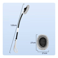 Ergonomic Grip Long Handle Car Cleaning Mop ScratchGentle Extendable Car Wash Brush