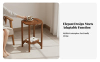 Foursegment Designblade Foursegment Design Table Rattan Woven Design Household Furniture With Storage Space Glass Top
