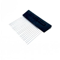 Stainless Steel Graining Comb Metal Tines Texture Pattern Combs Multiple Line Widths Art Supply